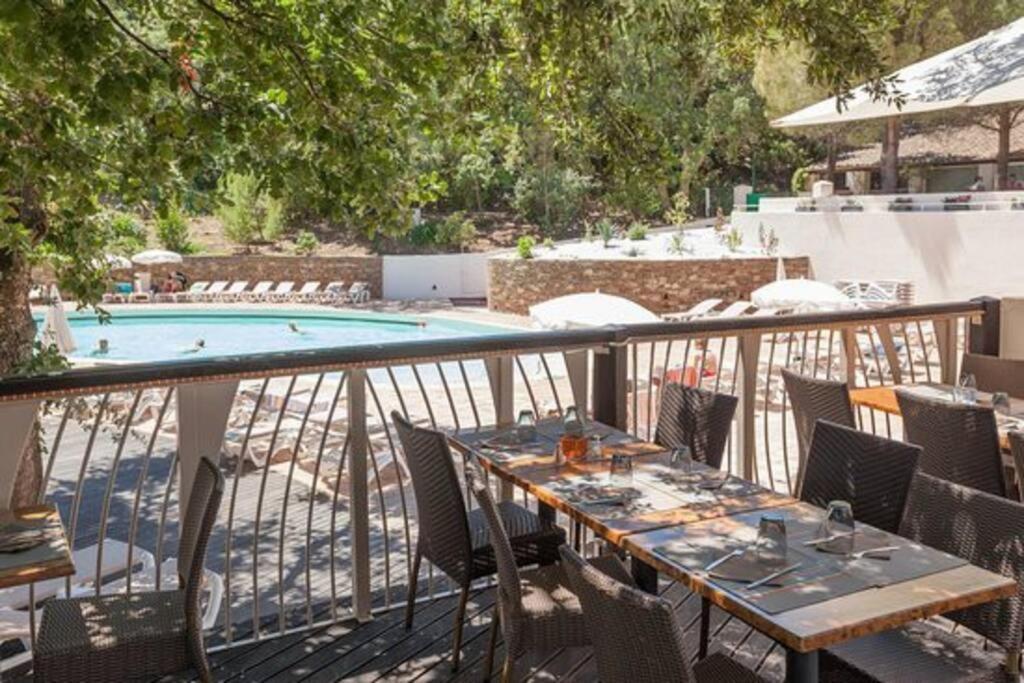 Les Restanques Maison 14 Chenes Grimaud Kültér fotó