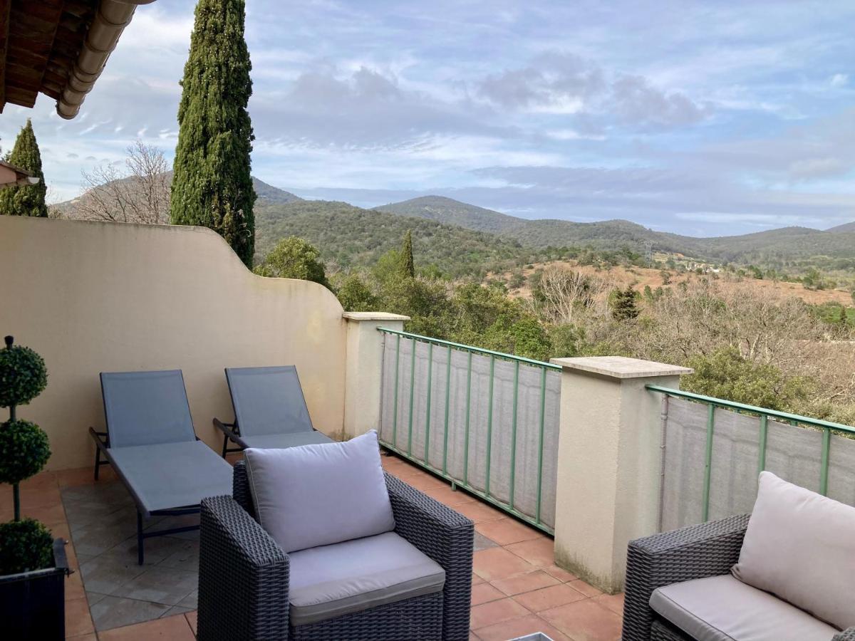 Les Restanques Maison 14 Chenes Grimaud Kültér fotó